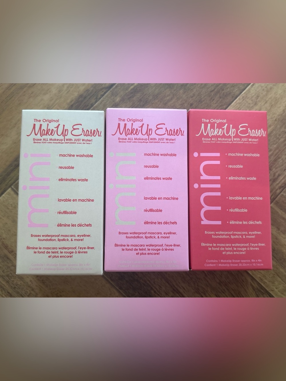 MakeUp Eraser Mini Trio Set